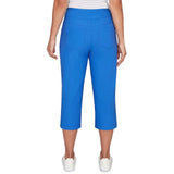 Ruby Rd. Womens Pull-On Silky Tech Capri Pants