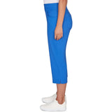 Ruby Rd. Womens Pull-On Silky Tech Capri Pants