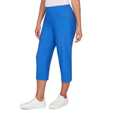 Ruby Rd. Womens Pull-On Silky Tech Capri Pants
