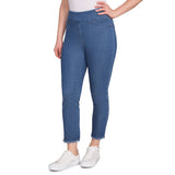 Ruby Rd. Womens Comfort Stretch Pull-On Jeans