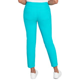 Ruby Rd. Womens Pull On Silky Tech Ankle Pants