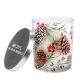 Michel Design Works White Spruce Candle Jar with Lid