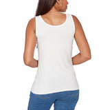Ruby Rd. Womens Reversible Scoop and V-Neck Tank Top