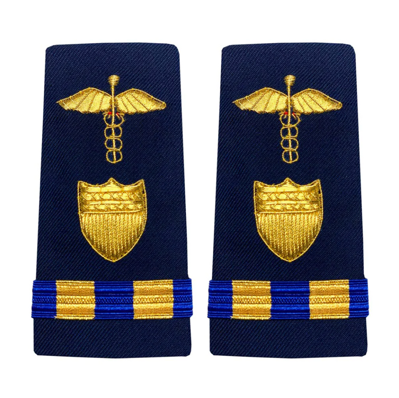 Vanguard CG Enhanced Shoulder Board Female WO-2 Medical Administration