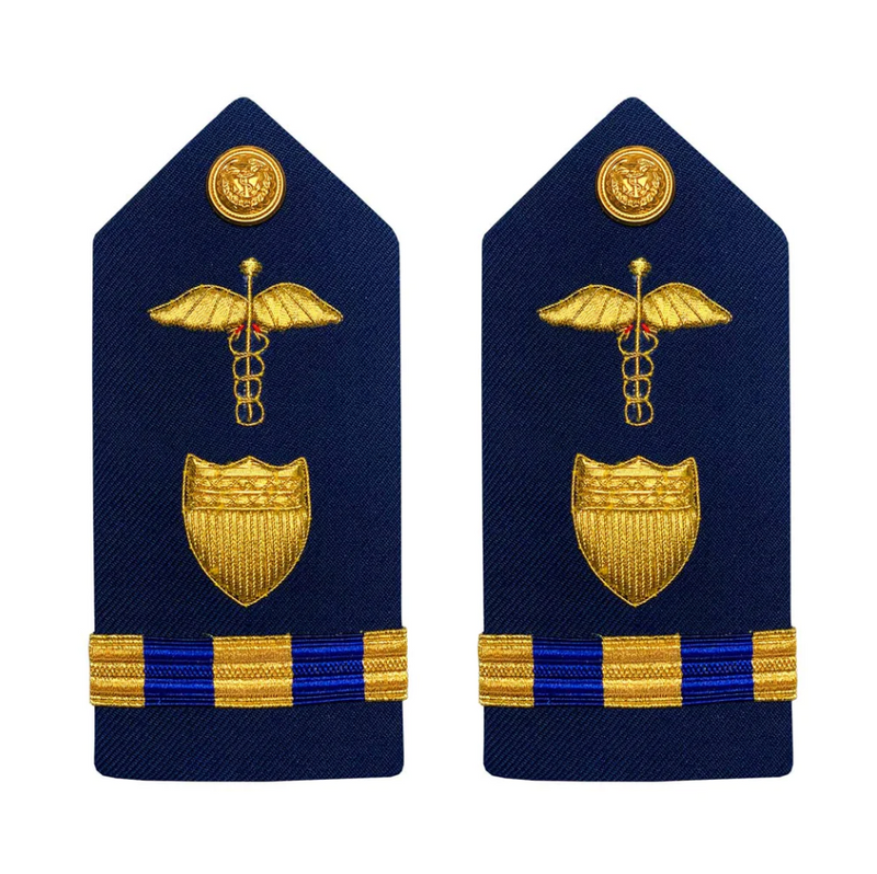 Vanguard CG Enhanced Shoulder Board Female WO-3 Medical Administration