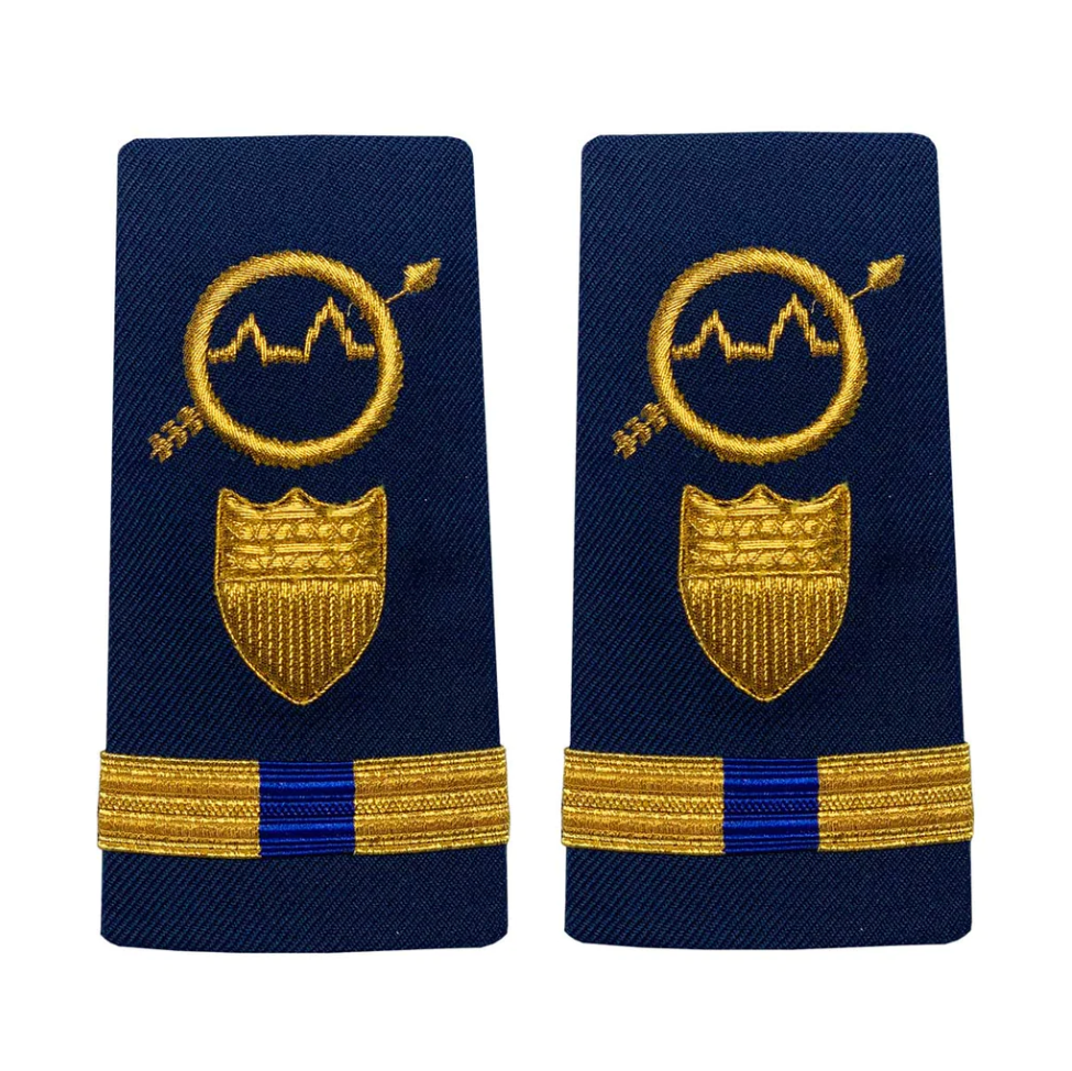 Vanguard CG Enhanced Shoulder Board Female WO-4 Operations Systems