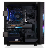 CLX SET Gaming Desktop - Intel Core i7 12700F 2.1GHz 12-Core Processor, 16GB DDR4 Memory, GeForce RTX 3060 Ti 8GB GDDR6 Graphics, 500GB M.2 NVMe SSD, 2TB HDD, WiFi, Black CLX Edition Spear MicroATX Tower RGB Fans, Windows 11 Home 64-bit