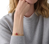 Kate Spade Scarlet Heart Inside Heart Bangle Bracelet