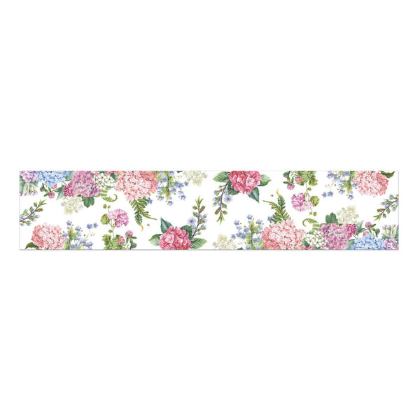 Michel Design Works Wild Hydrangea Cotton Table Runner