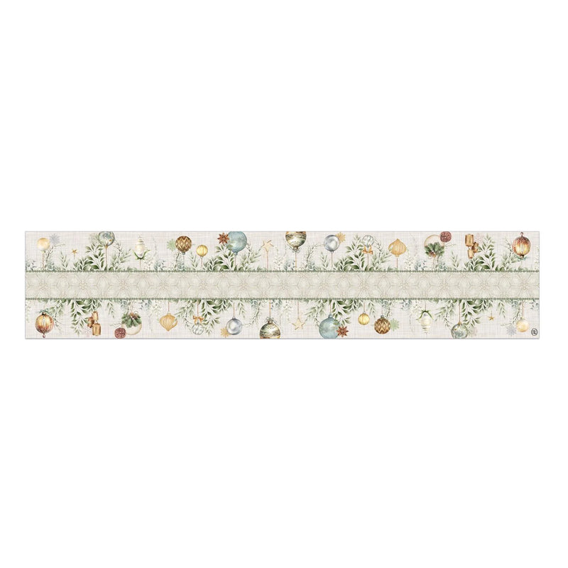 Michel Design Works Peace On Earth Cotton Table Runner