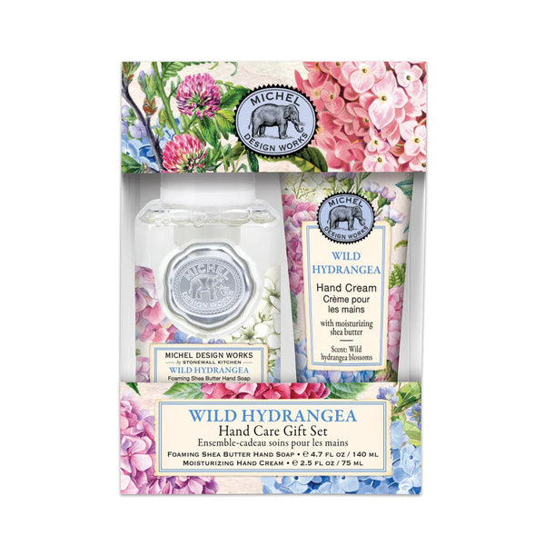 Michel Design Works Wild Hydrangea Handcare Gift Set