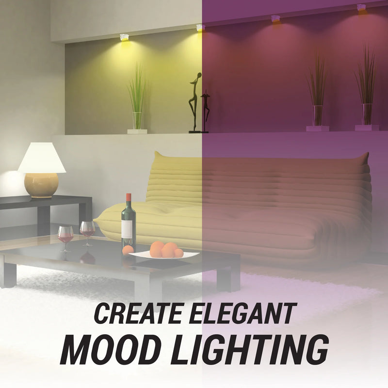 Bell + Howell Color Changing Swivel Lights - 3 Pack
