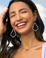 Kendra Scott Sophee Drop Earrings - Rhodium Plated