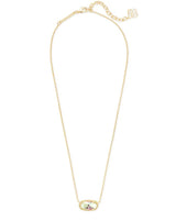 Kendra Scott Elisa Pendant Necklace - Dichroic Glass, 14K Gold Plated