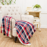 C&F Home Harbor Plaid Throw Blanket