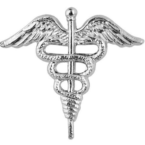 Navy Collar Device: Hospital Caduceus (3648801)