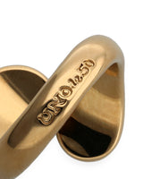 UNOde50 Medula Single Wrap Gold Ring - Size 7.5