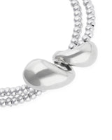 UNOde50 Medula Silver Beaded Necklace