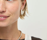 UNOde50 Medula Silver Teardrop Earrings