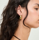 UNOde50 Medula Gold Teardrop Earrings