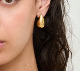 UNOde50 Medula Gold Teardrop Earrings