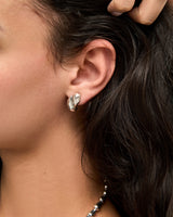 UNOde50 Medula Silver Drop Earrings