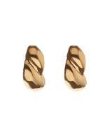 UNOde50 Medula Twist Gold Earrings