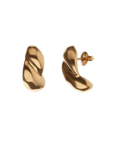 UNOde50 Medula Twist Gold Earrings
