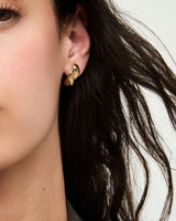 UNOde50 Medula Twist Gold Earrings