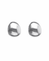 UNOde50 Medula Round Silver Stud Earring