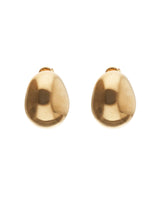 UNOde50 Medula Large Oval Gold Earrings