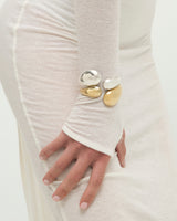 UNOde50 Medula Silver Rigid Bracelet - Medium