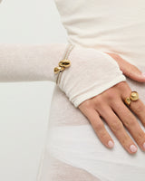 UNOde50 Medula Two-Tone Beaded Bracelet - Medium