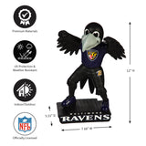 Team Sports America Baltimore Ravens Mascot Statue