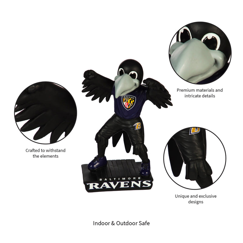 Team Sports America Baltimore Ravens Mascot Statue