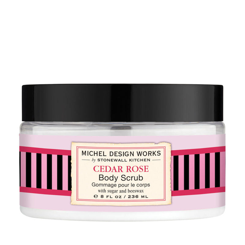 Michel Design Works Cedar Rose Body Scrub - 8 oz.