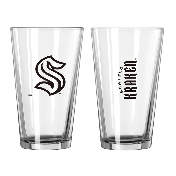 Logo Brands Seattle Kraken Gameday Pint Glass - 16 oz.