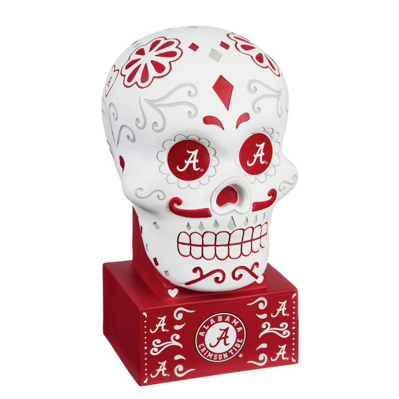 Team Sports America University of Alabama Sugar Skull Statue
