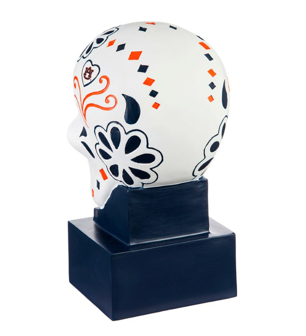 Team Sports America Auburn University Sugar Skull Statue