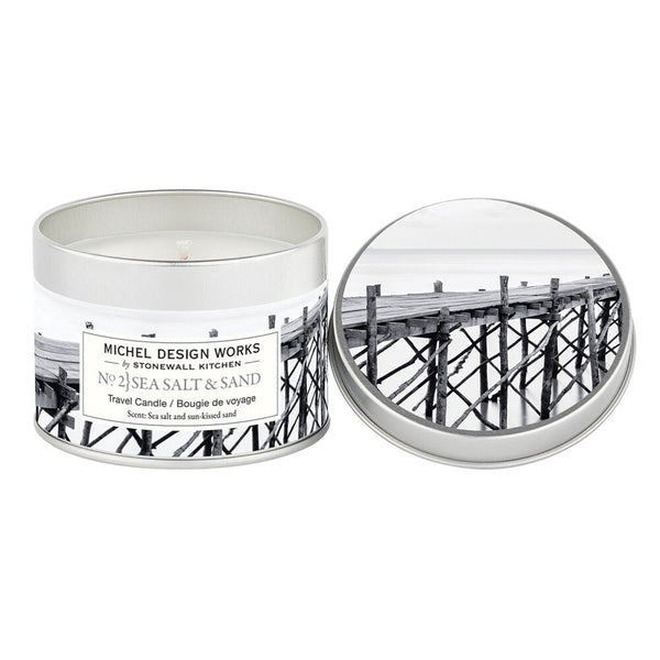 Michel Design Works Sea Salt & Sand Travel Candle