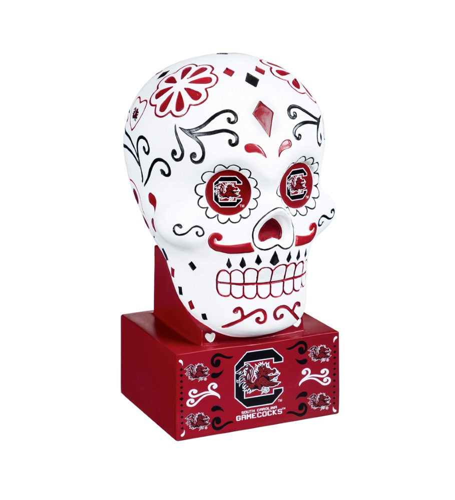 Team Sports America University of South Carolina Sugar Skull Statue