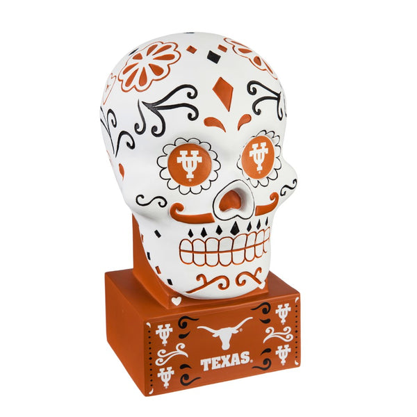 Team Sports America University of Texas Sugar Skull Statue