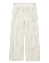 American Eagle Womens AE Low-Rise Linen-Blend Pull-On Pants