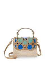 BRAHMIN Small Hallie Satchel Handbag