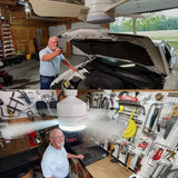 Bell + Howell Socket Ceiling Fan with Light & Remote Control