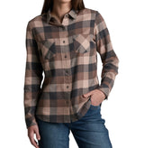 KÜHL Womens Darcy Flannel Long Sleeve Shirt