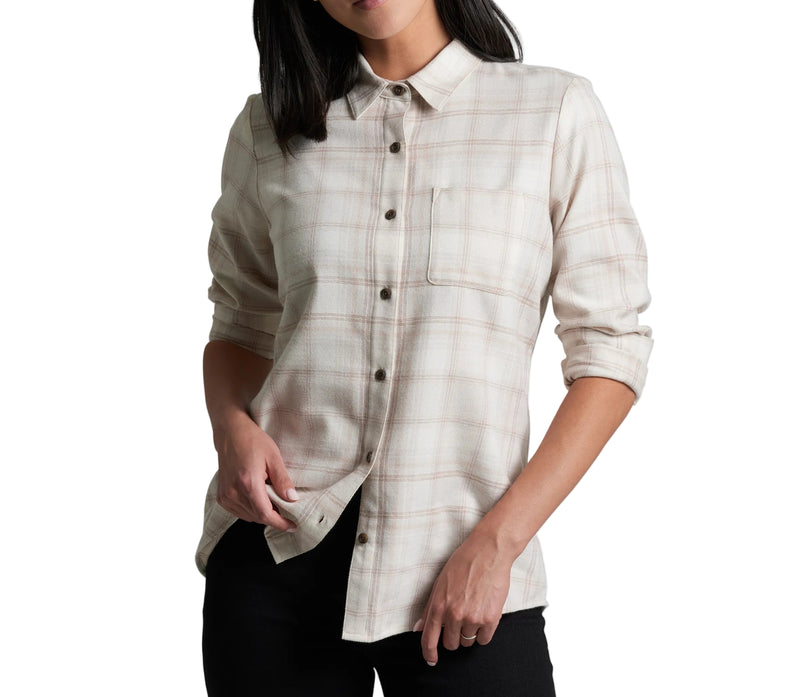 KÜHL Womens Whisper Flannel Long Sleeve Shirt