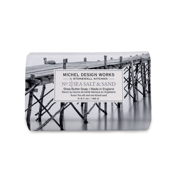 Michel Design Works Sea Salt & Sand Medium Bath Soap Bar