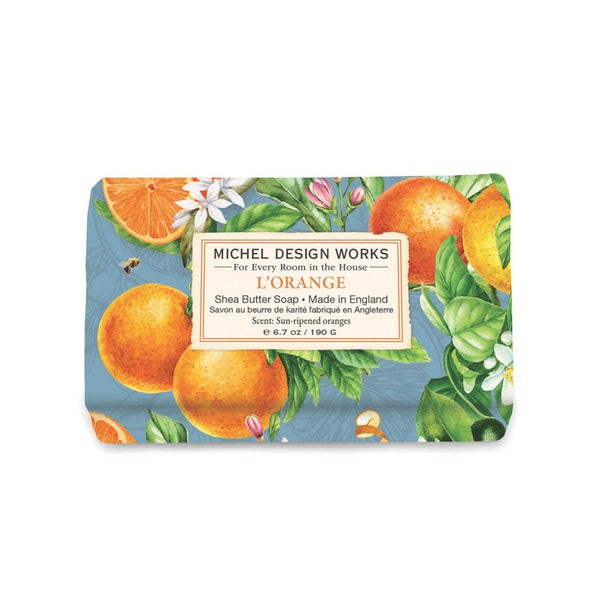 Michel Design Works L'Orange Medium Bath Soap Bar