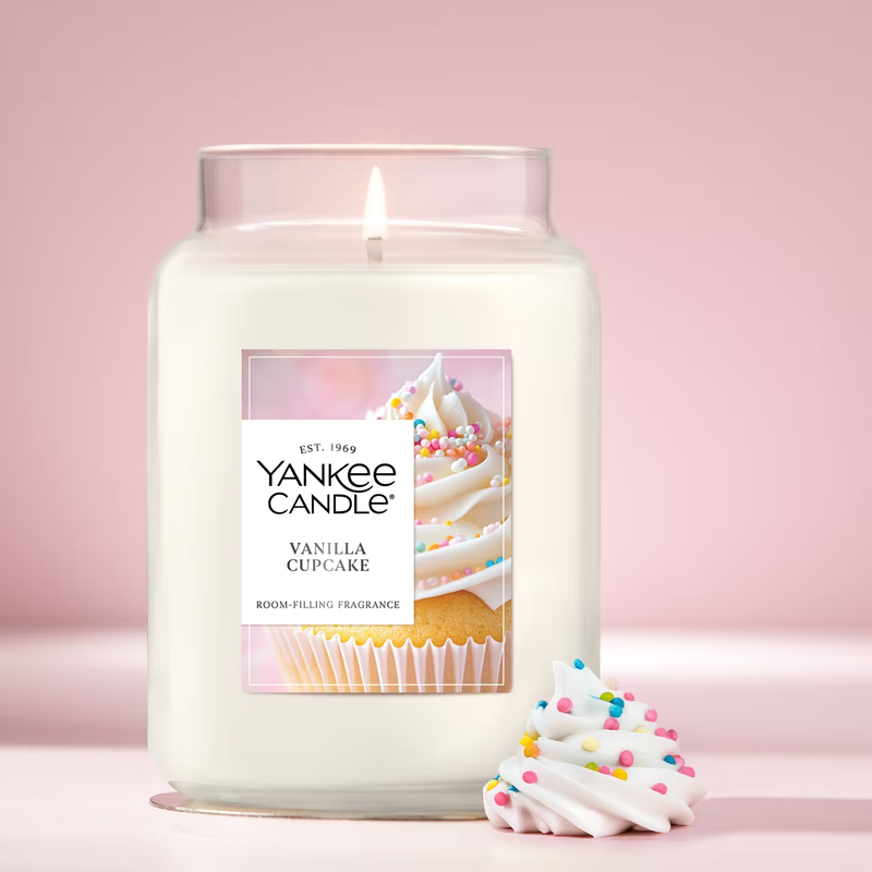 Yankee Candle Original Large Jar Candle - Vanilla Cupcake